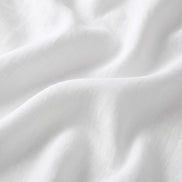 Warm white washed linen bedding set, second product photograph